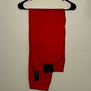 Brand new Track23, Slim jogger pants, Red, 2x in men